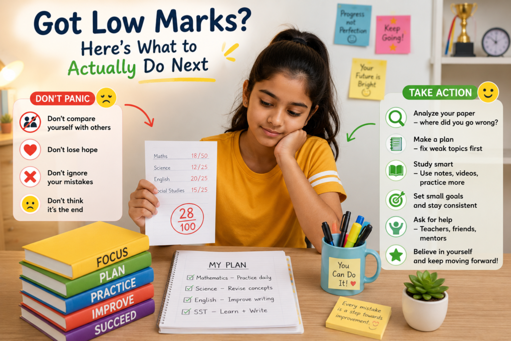 how to deal with bad exam result